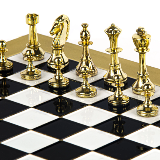 Joc de sah Classic Metal Staunton
