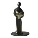 Statueta bronz "Multumesc din inima"
