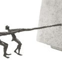 Statueta bronz "Echipa puternica"