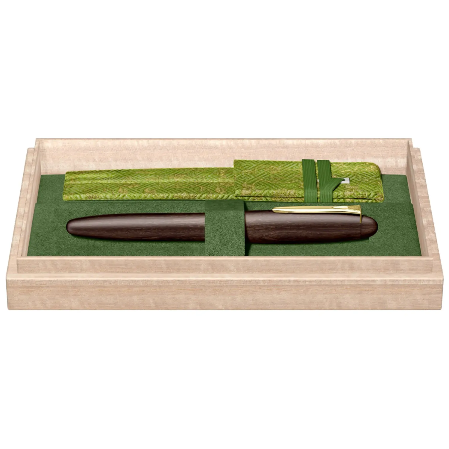 Stilou penita aur Platinum Izumo Tagayasan Matte 18K