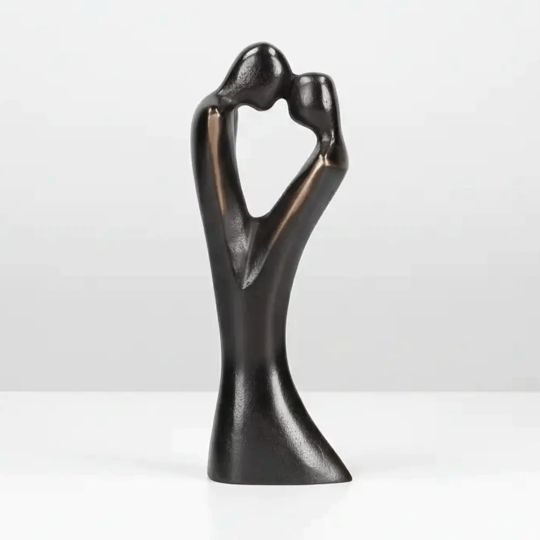 Statueta bronz "Afectiune"