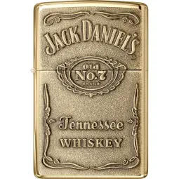 Bricheta Zippo Jack Daniel's Brass