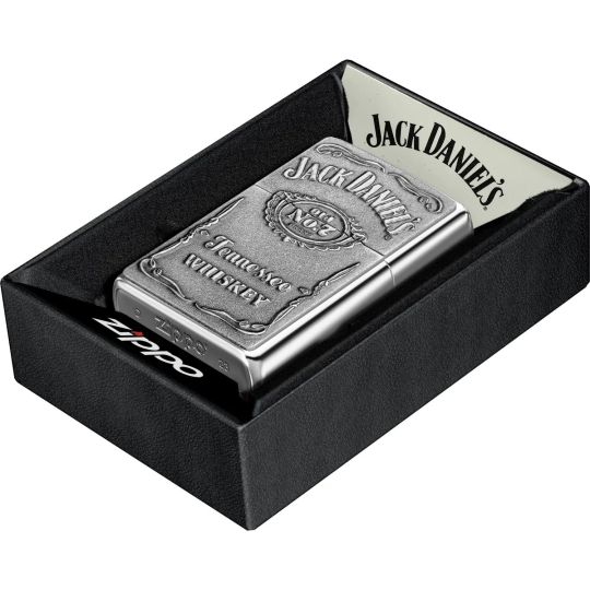 Bricheta Zippo Jack Daniel's Chrome