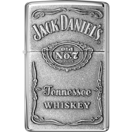 Bricheta Zippo Jack Daniel's Chrome