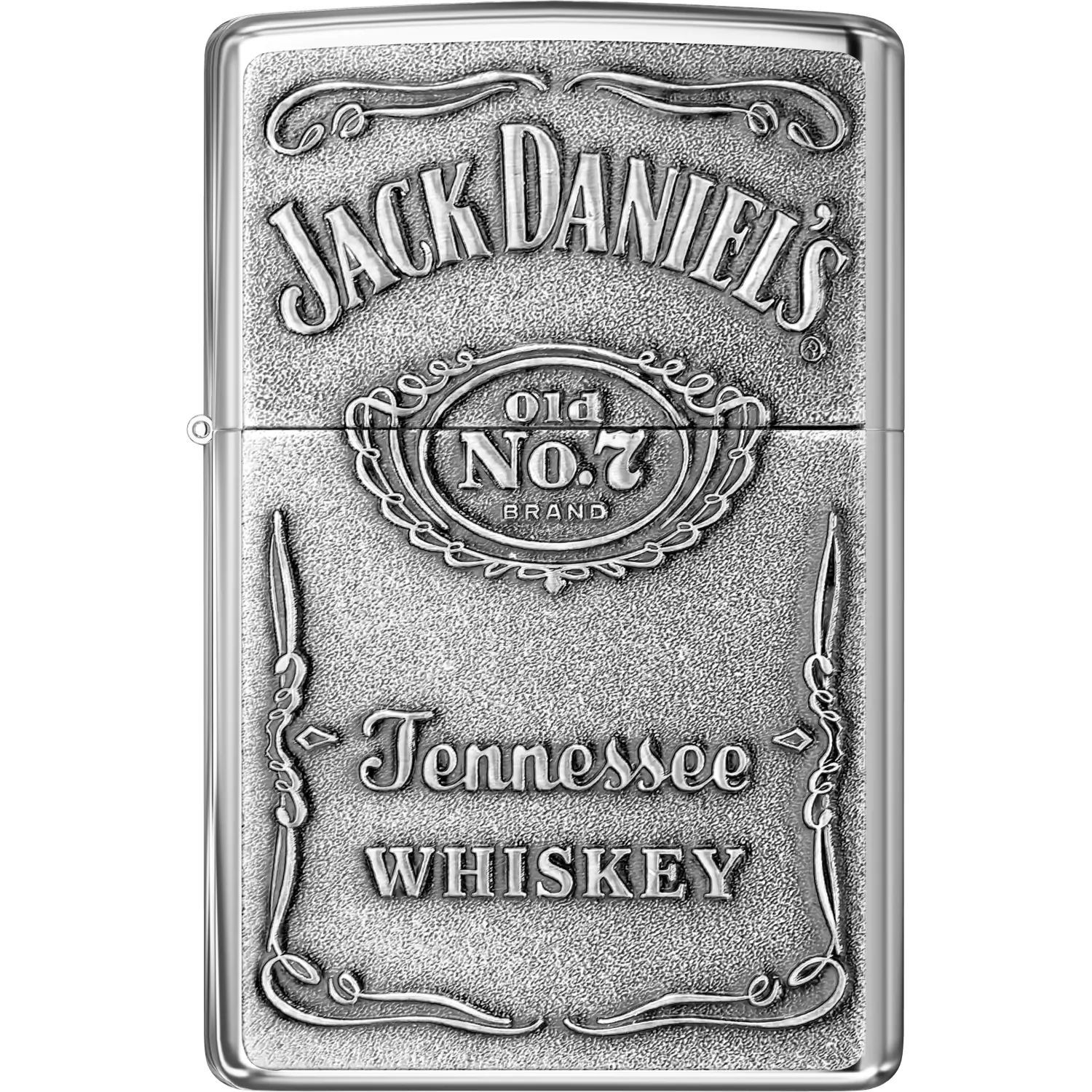 Bricheta Zippo Jack Daniel's Chrome