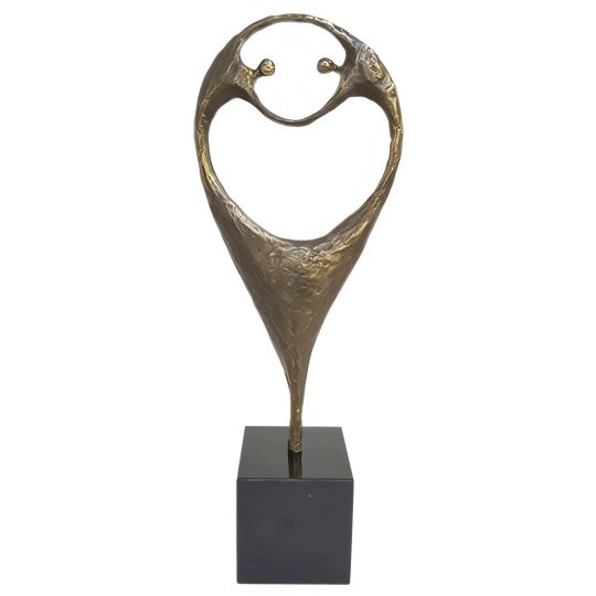 Statueta bronz "Perfectiune impreuna"