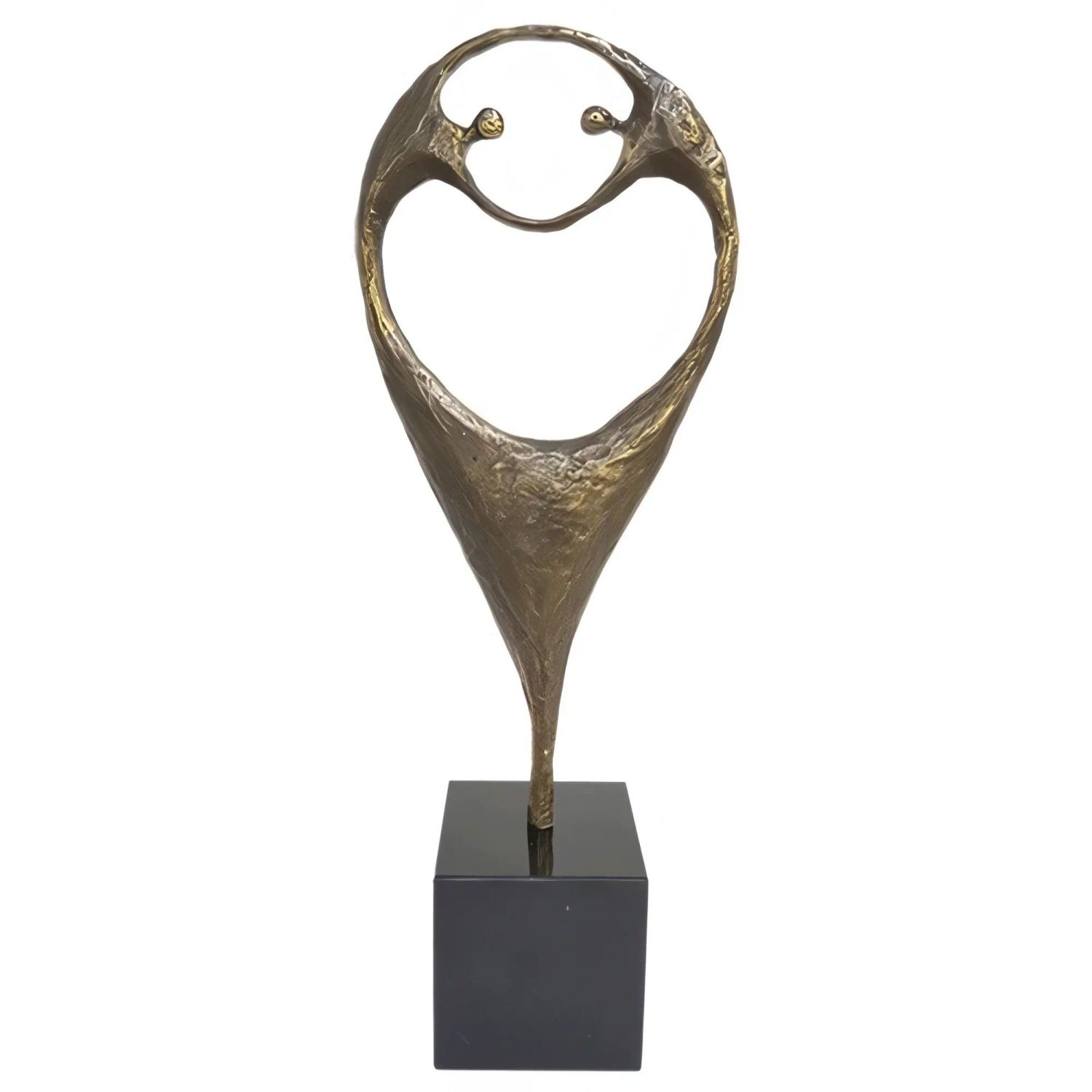 Statueta bronz "Perfectiune impreuna"
