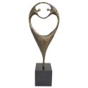 Statueta bronz "Perfectiune impreuna"