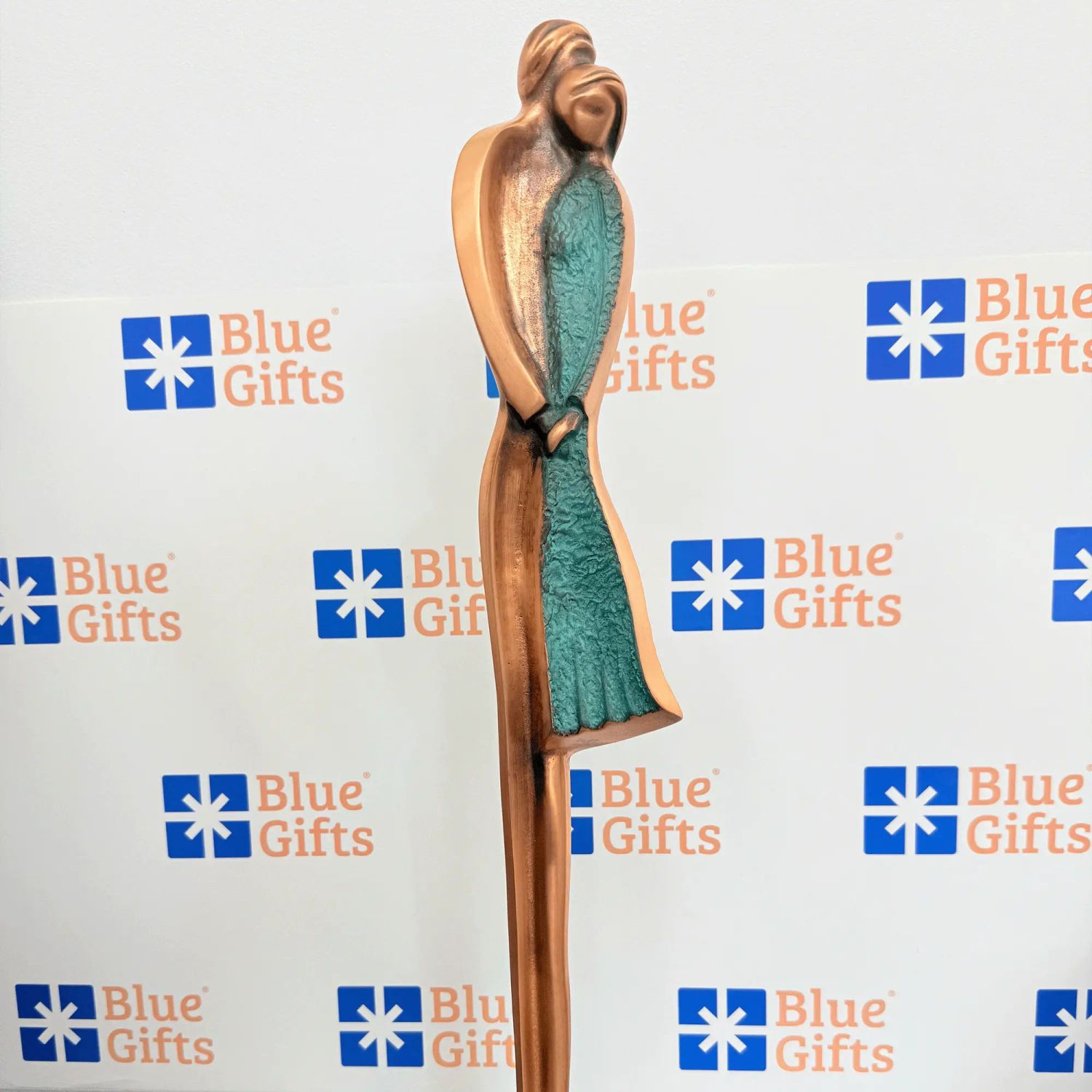 Statueta bronz "Indragostiti", 49cm