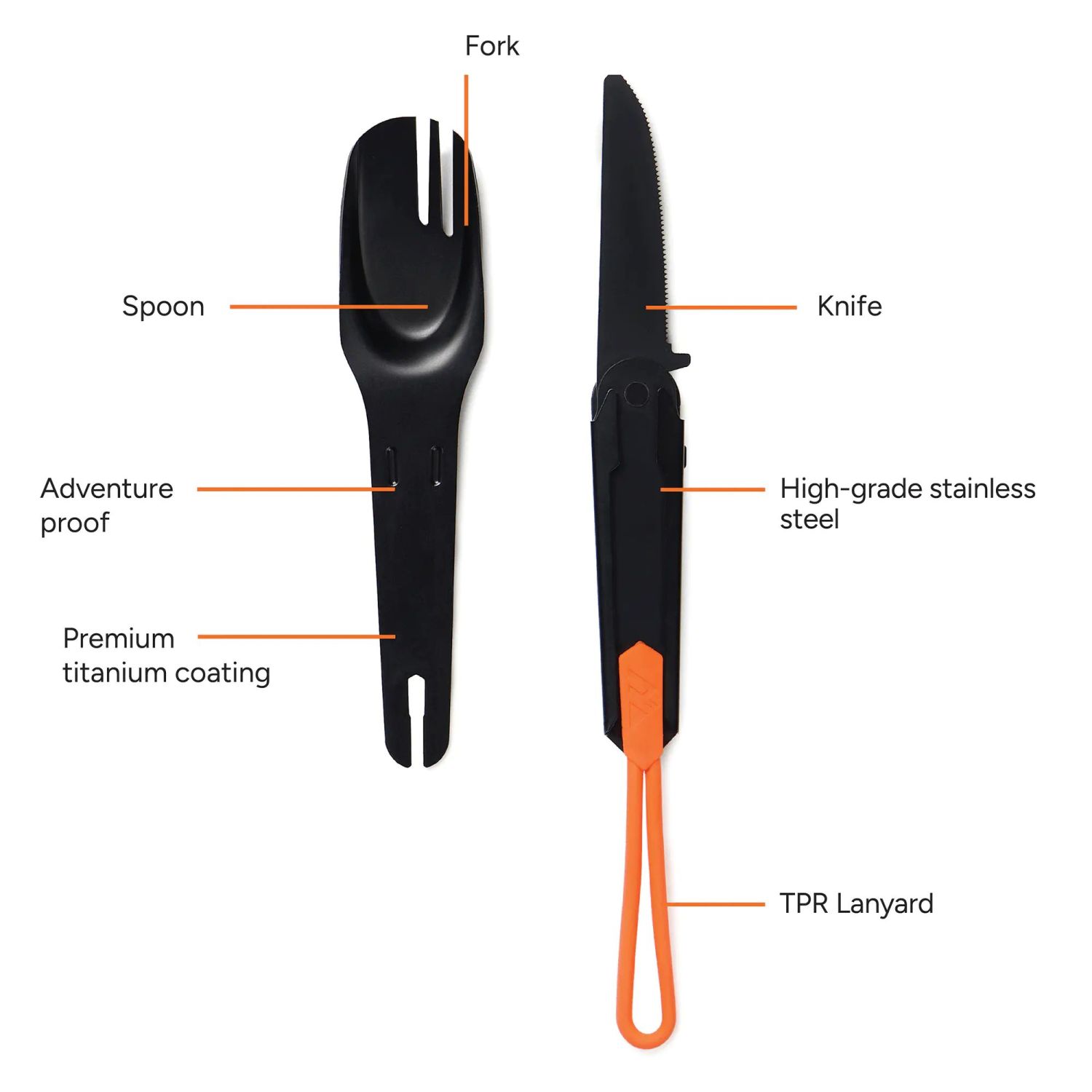 Set tacâmuri outdoor Nordic Drift Trail 4‑în‑1