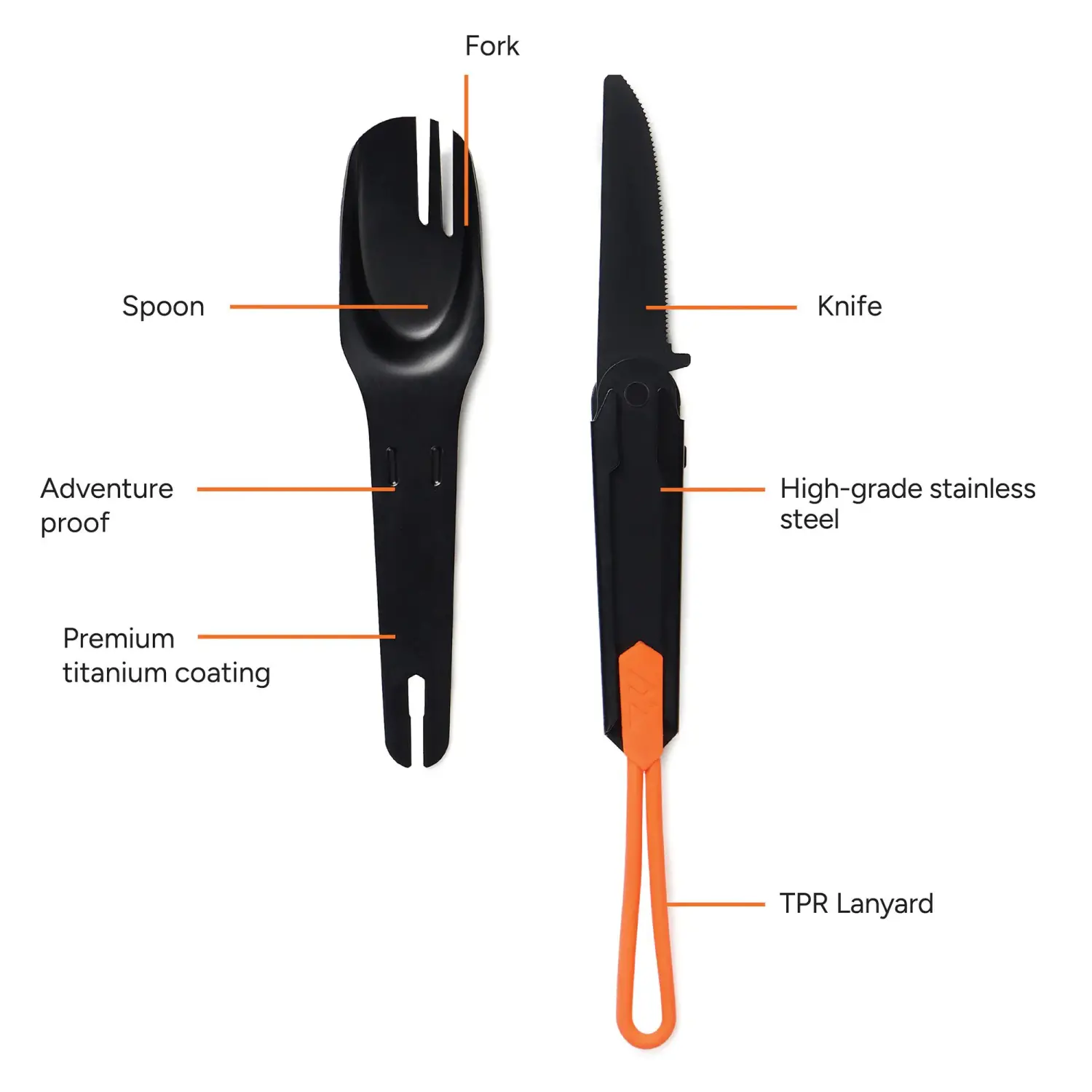 Set tacâmuri outdoor Nordic Drift Trail 4‑în‑1