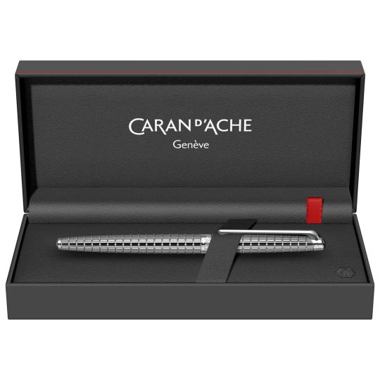 Stilou Caran d'Ache Leman Silver Lights Slim 18k