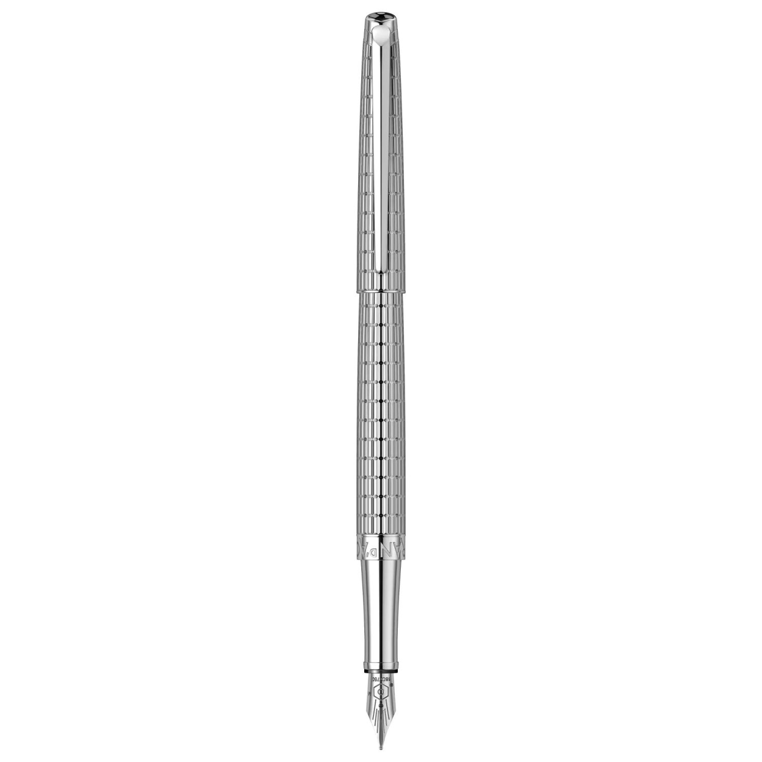 Stilou Caran d'Ache Leman Silver Lights Slim 18k