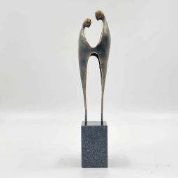 Statueta bronz "Suflete...