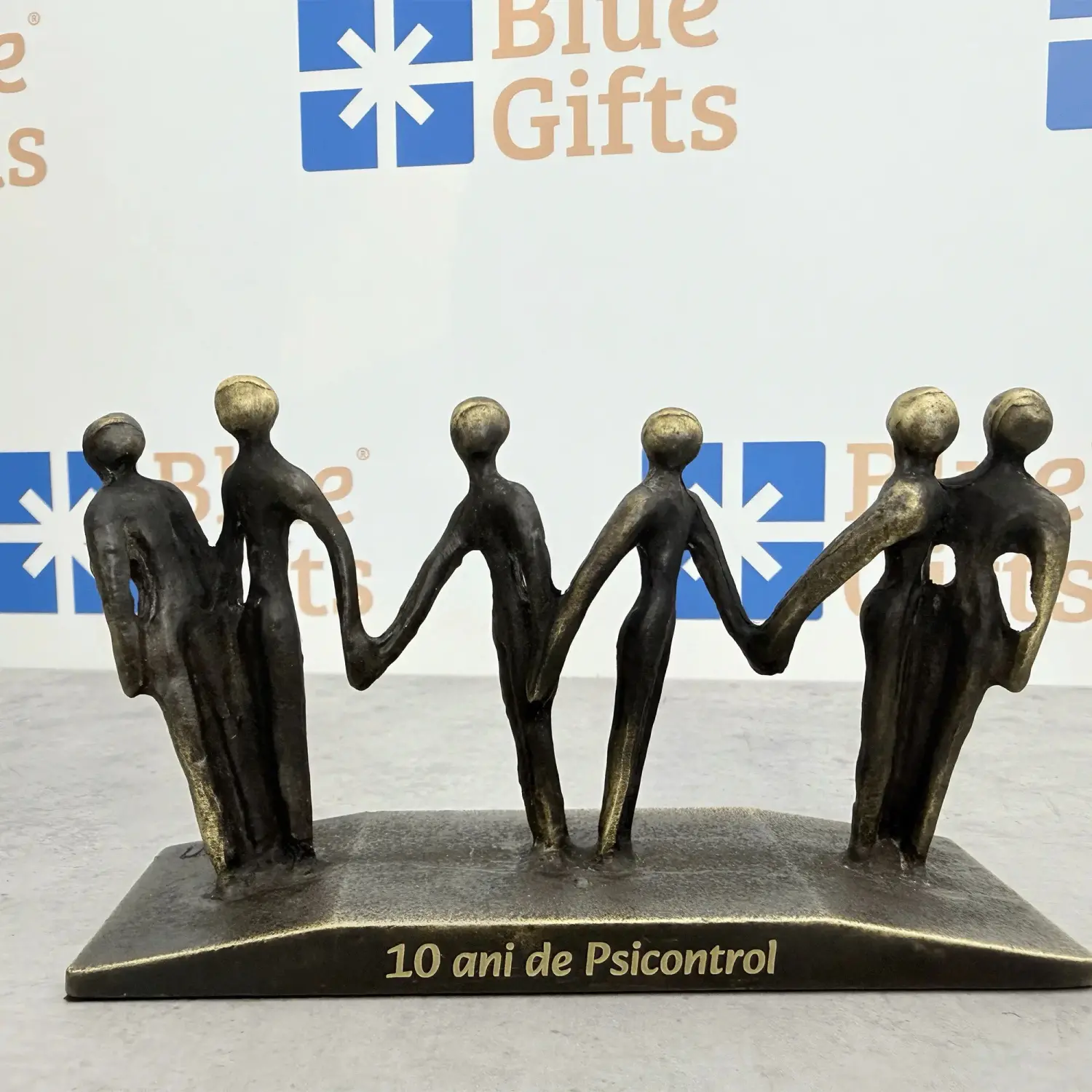 Statueta bronz "Echipa noastra"