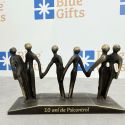 Statueta bronz "Echipa noastra"