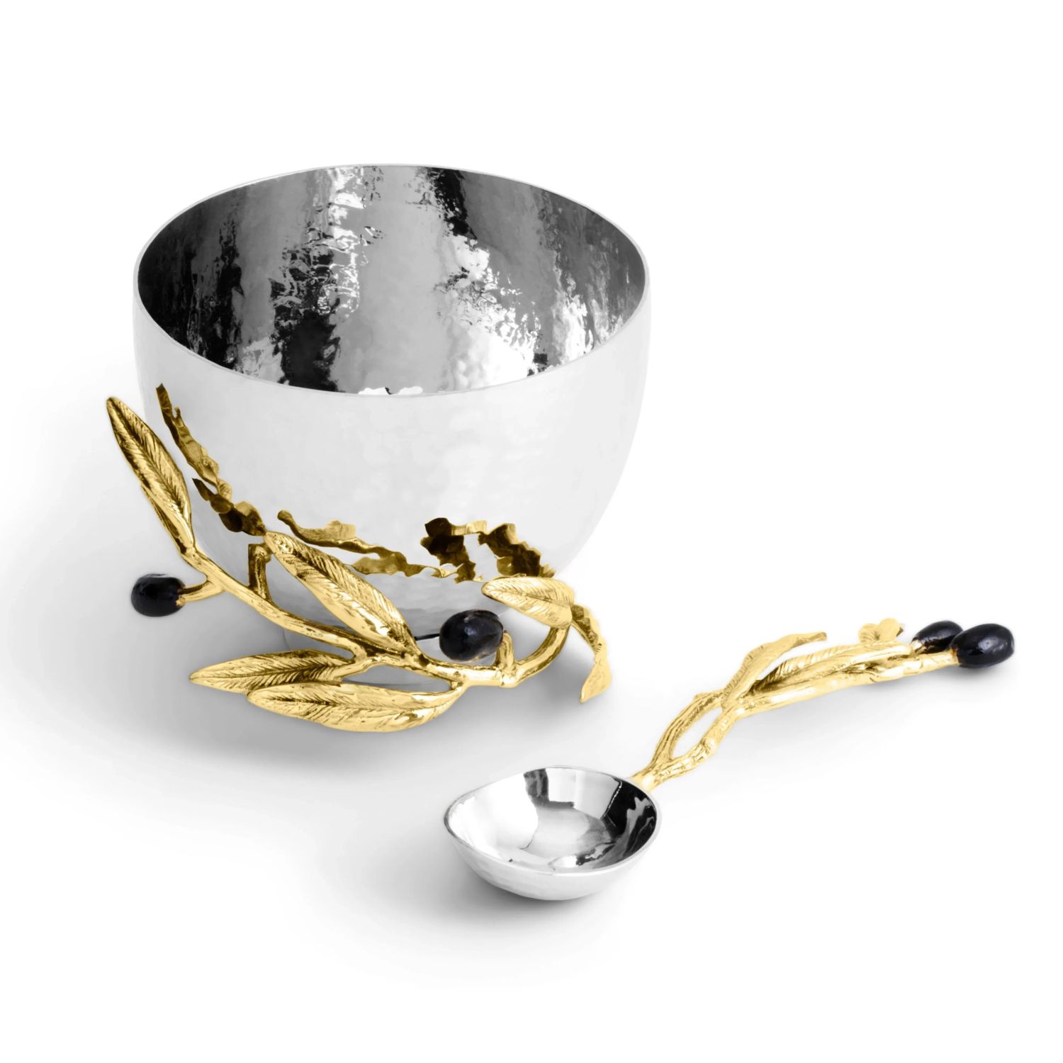Bol cu lingura "Olive branch" by Michael Aram