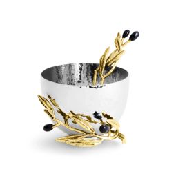 Bol cu lingura "Olive branch" by Michael Aram