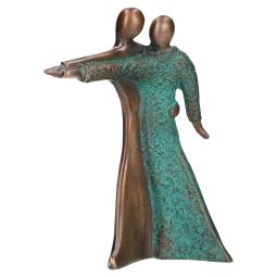 Sculptura din bronz "Cuplu in dans"