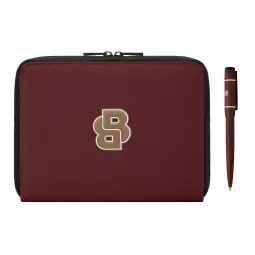 Set pix si agenda A5 Hugo Boss Varsity Burgundy