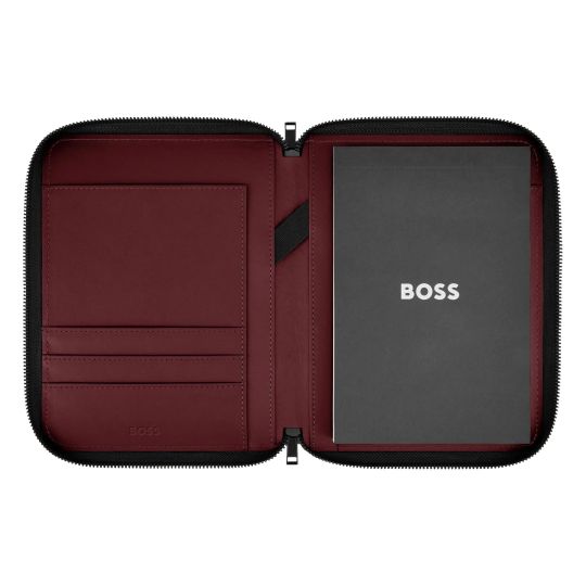 Set pix si agenda A5 Hugo Boss Varsity Burgundy