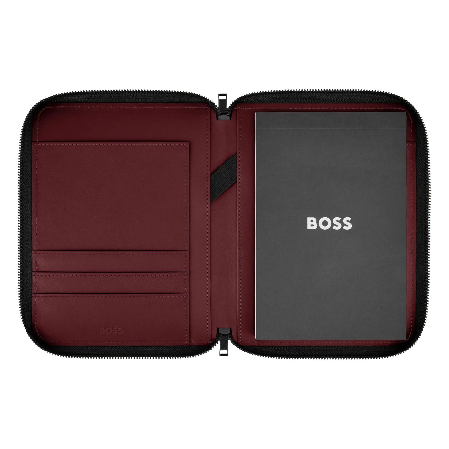 Set pix si agenda A5 Hugo Boss Varsity Burgundy