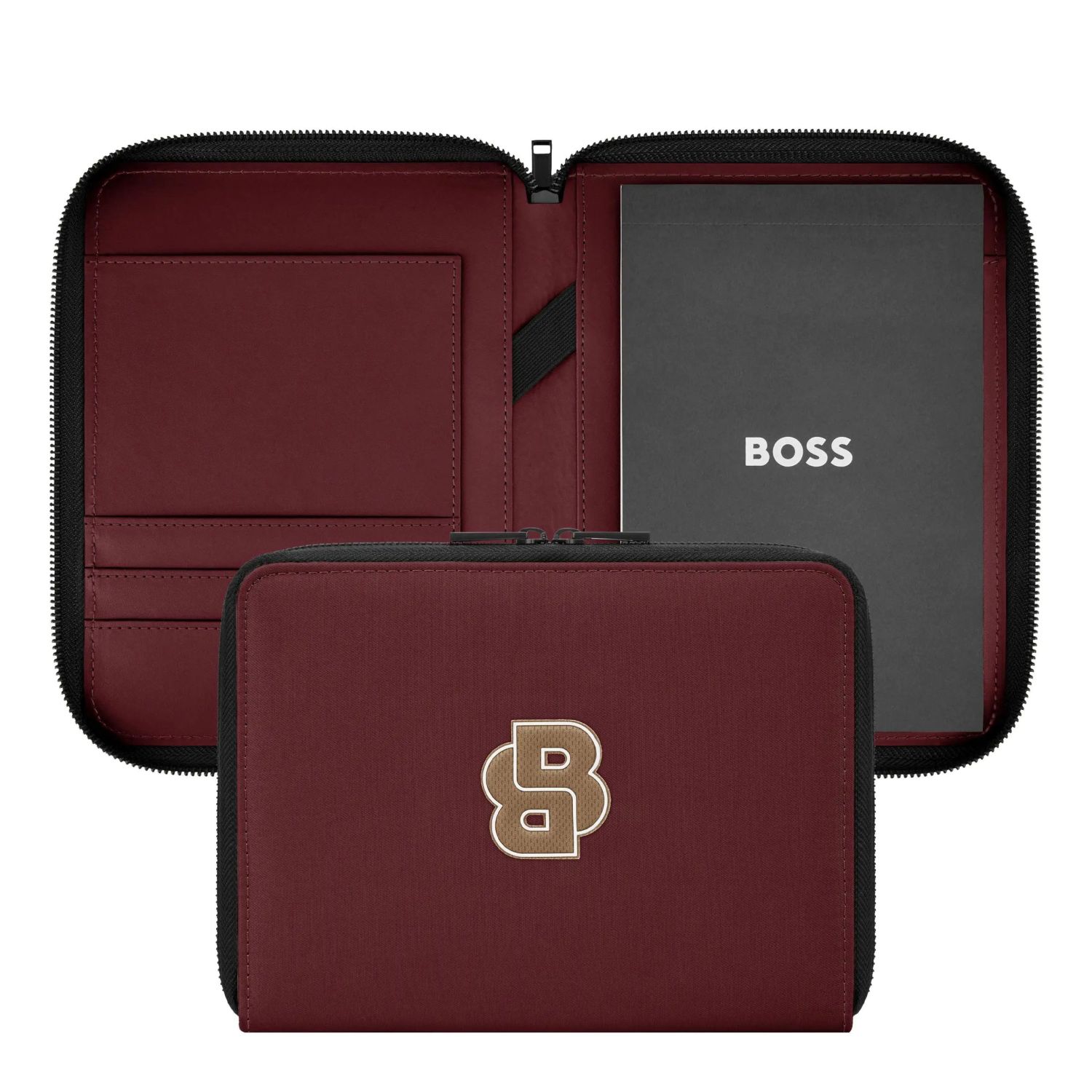Set pix si agenda A5 Hugo Boss Varsity Burgundy