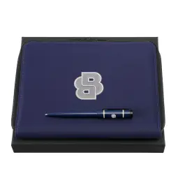 Set pix si agenda A5 Hugo Boss Varsity Navy