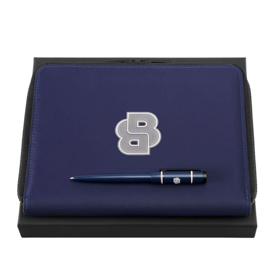 Set pix si agenda A5 Hugo Boss Varsity Navy