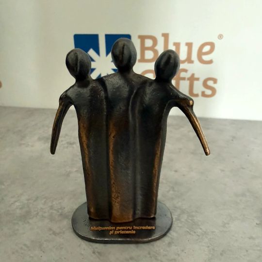 Statueta bronz "Prietenie"