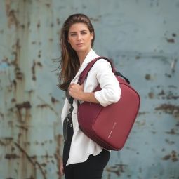 Rucsac antifurt Bobby Hero Small cherryred