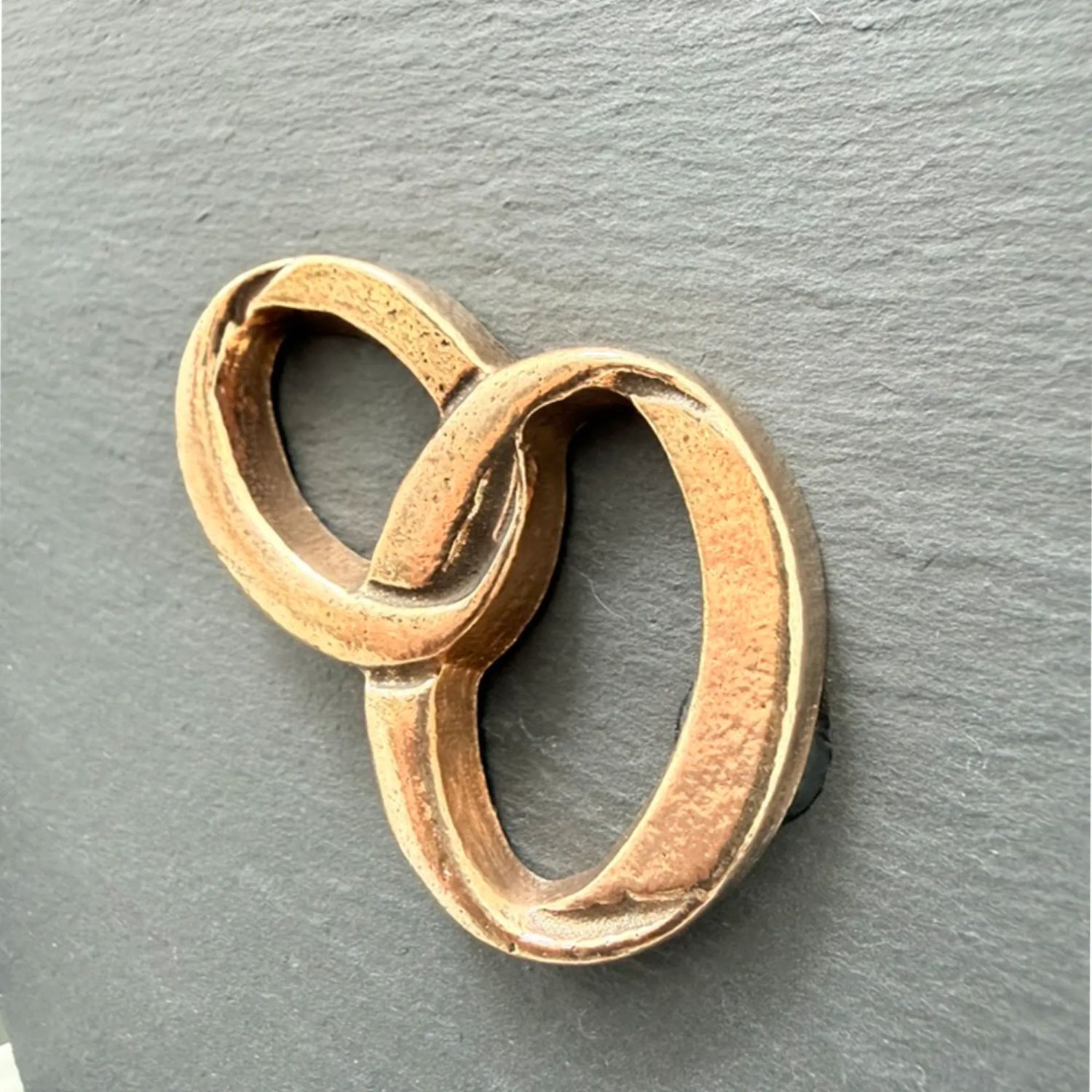 Placheta piatra si bronz "Legamant"