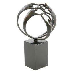 Statueta bronz masiv "Uniti...