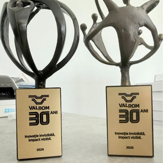 Statueta bronz masiv "Uniti suntem o forta"