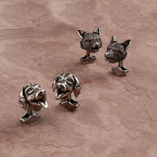 Butoni Mr.Fox Swarovski