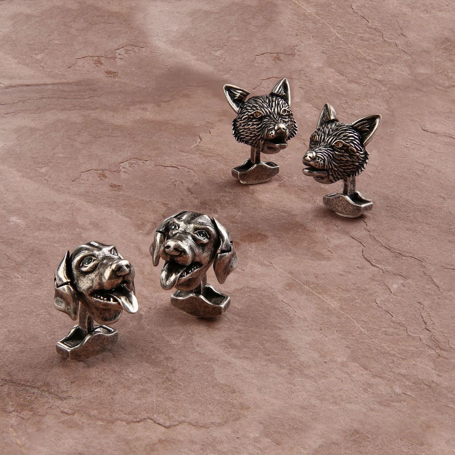Butoni Mr.Fox Swarovski