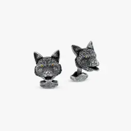 Butoni Mr.Fox Swarovski