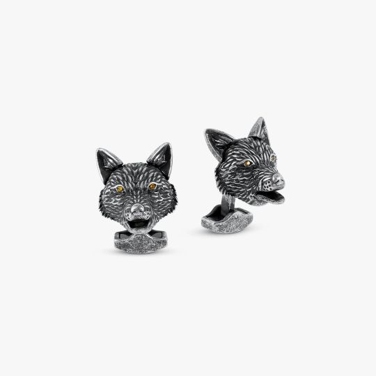 Butoni Mr.Fox Swarovski
