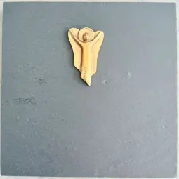 Placheta piatra "Ingeras" bronz masiv