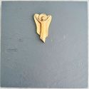 Placheta piatra "Ingeras" bronz masiv