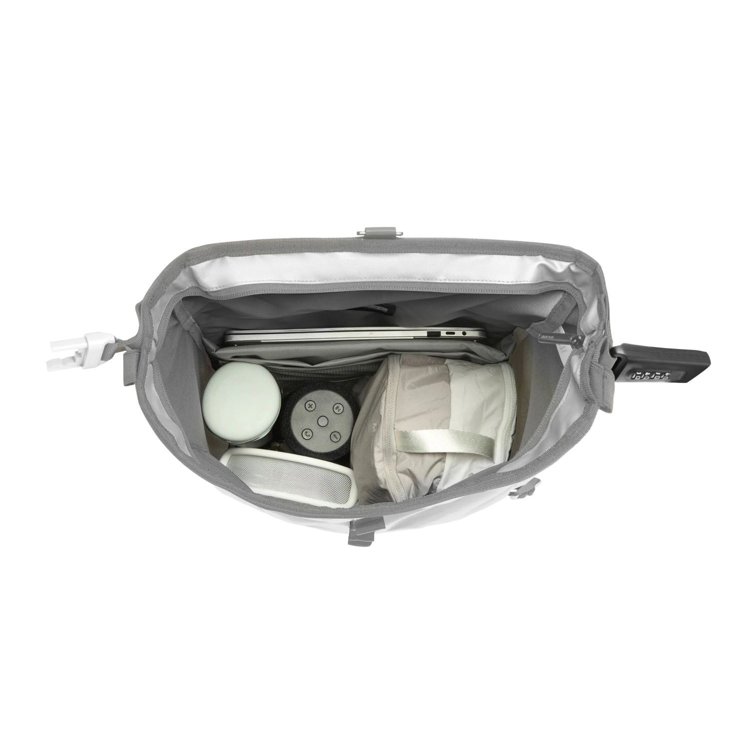 Rucsac antifurt Bobby Urban Waterproof Pearl White