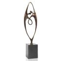 Statueta bronz masiv "Together" XL