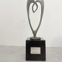 Statueta bronz masiv "Together" XL