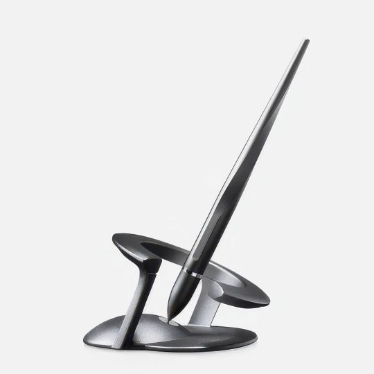 Hoverpen Interstellar Space Black placat cu Aur 18K