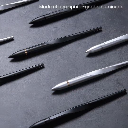 Hoverpen Interstellar Space Black placat cu Aur 18K