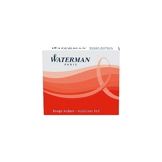 Set 6 rezerve cerneala Waterman rosu