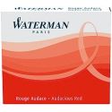 Set 6 rezerve cerneala Waterman rosu