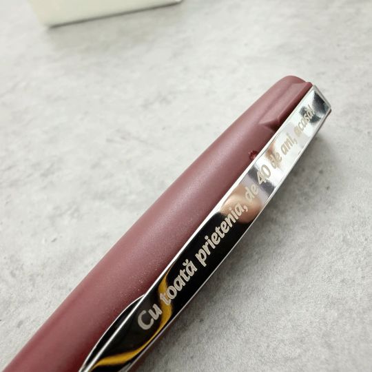Pix cu stampila Classic G Bordeaux