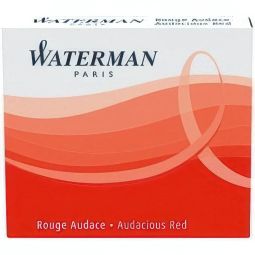 Set 6 rezerve cerneala Waterman rosu