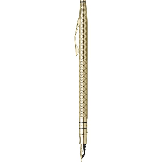 Stilou Cross Spire penita aur masiv 18k
